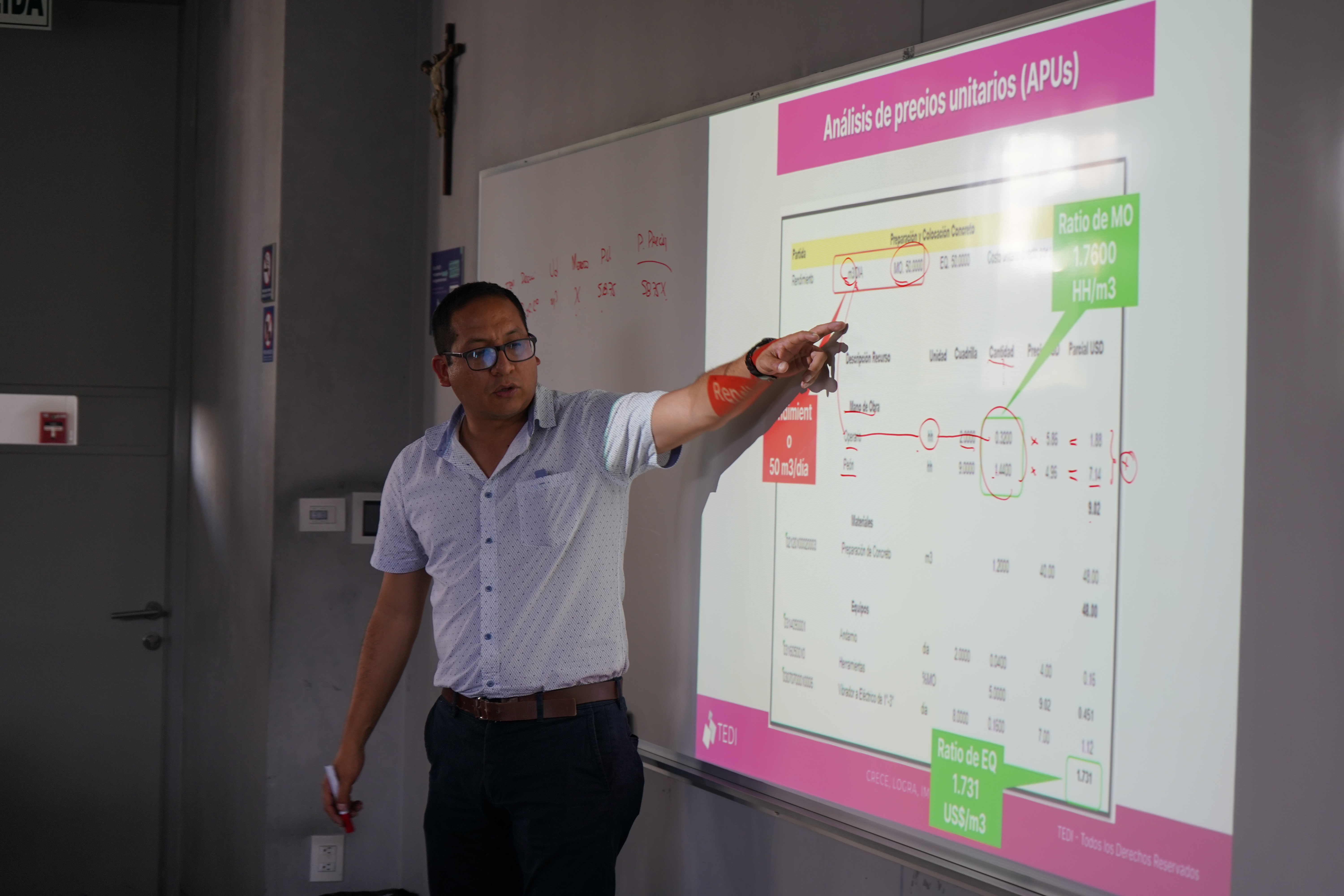 Taller TEDI en universidad